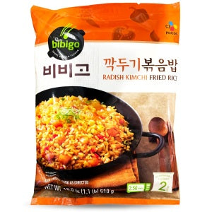 BAEKSUL, FZN BIBIGO FRIED RICE RADISH KIMCHI 510G