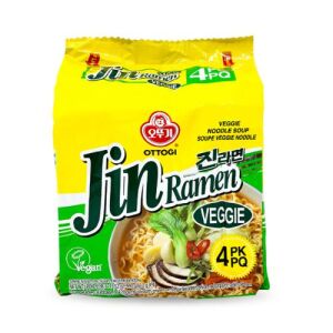 Ottogi Jin Ramen Veggie Flavor 110g*4