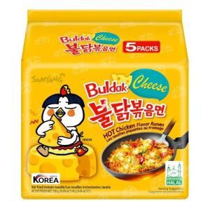 SAMYANG Buldak Hot Chicken Ramen Cheese Flavor 140g*5