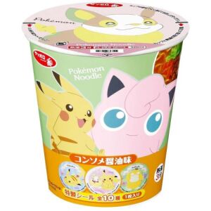 Sapporo Ichiban Pokemon Noodle Consomme Soy Sauce Flavor