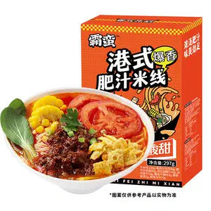 Baman HK Style Rice Noodles (Tomato Beef Flavor) 297g