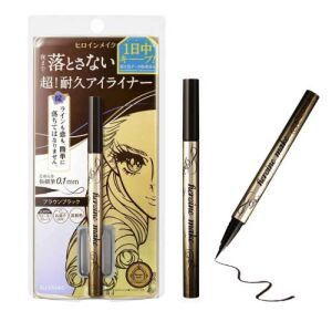 KISS ME -- Make Liquid Eyeliner Rich Keep 02 Black Brown