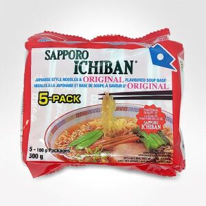 Sapporo Ichiban Instant Ramen 5 Pack (Original Flavor)