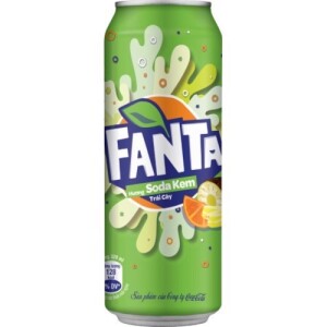 Fanta Cream Soda Can 320ml