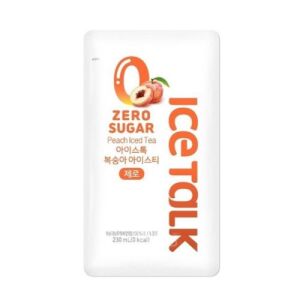 ICETALK Peach Iced Tea (Zero Suagr) 230ml