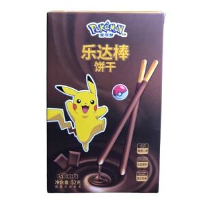 LDXT Pokemon Biscuit Sticks Chocolate Flavor 52g