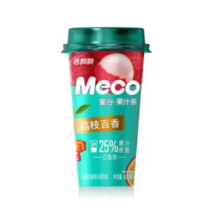 XIANG PIAO PIAO Meco Fruit Tea Lychee Passionfruit Flavor 400ml *3