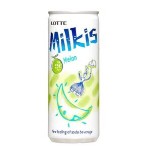 LOTTE Milkis Carbonated Drink (Melon Flavor) 250ml