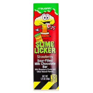 Toxic Waste Slime Licker Chocolate Bar Strawberry Flavor 50g