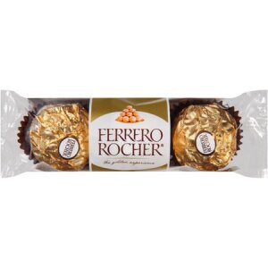 Ferrero Rocher Fine Hazelnut Chocolates 3pcs