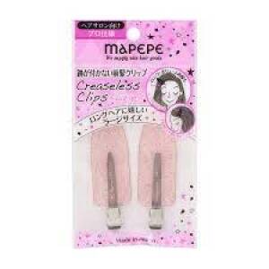 MAPEPE Creaseless Clips Large Pink 2pcs