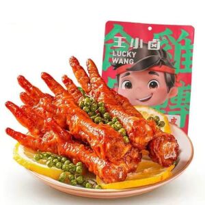 Lucky Wang Chicken Paw Snack (Pepper Flavor) 210g