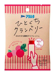 Aohata Fruit Bite Natural Sweetness Cranberry 4 bags