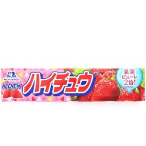 Morinaga Japanese Hi-Chew Soft Candy (Strawberry Flavor) 12pcs