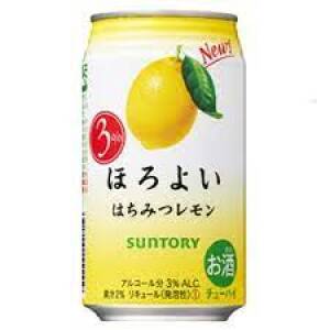 SUNTORY Carbonated Honey Lmeon Flavor Drink (3% Alc.) 350ml