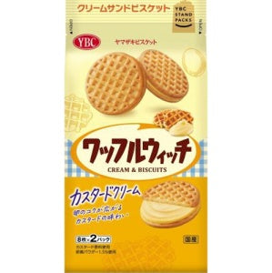 YBC Cream Waffle Cookie 16pcs