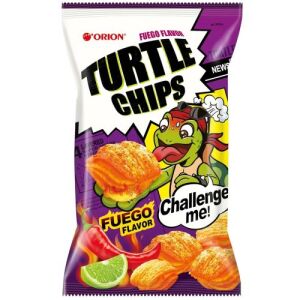 Orion Kkobuk Turtle Chips Fuego Flavor 160g