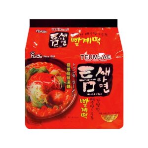 Paldo Teumsae Noodle Spicy Flavor 120g*5