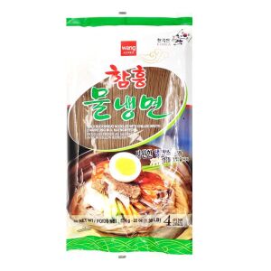Wang Brand Cold Buckwheat Noodle With Soup (Hamheung Mul Naengmyon) (4 Servings) 624g