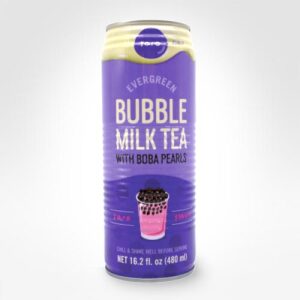 EVERGREEN BUBBLE MILK TEA TARO 480ML