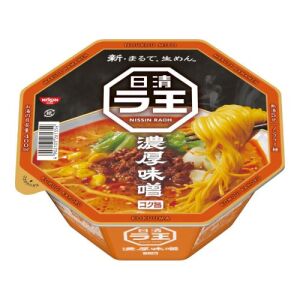 Nissin Raoh Instant Noodle Noukou Miso 122g