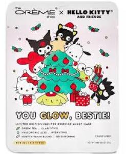 THE CREME SHOP Essence Mask Hello Kitty&Freiends You Glow,Bestie (1)