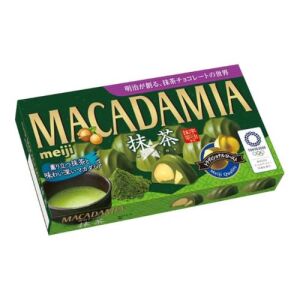 Meiji Macadamia Matcha Nut Chocolate 63g