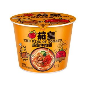 Uni-President Cup Instant Noodle Tomato & Beef Soup Flavor 128g