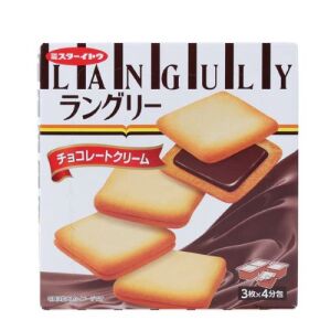 ITO Languly Chocolate Cream Sandwich 12 pc