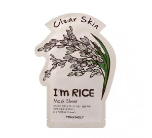 TONYMOLY I'm Real Rice Mask Sheet 1pc