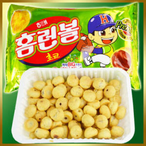 HAITAI Homerun Ball Chocolate Puff128g