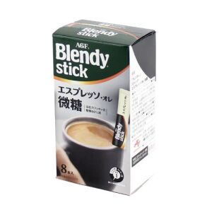 AGF Blendy Stick Espresso Latte Less Sugar