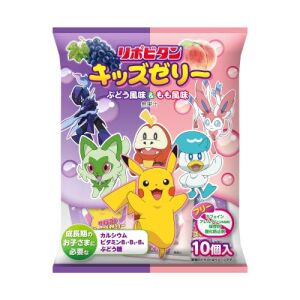 Taisho Pokemon Fruit Jelly Grape & Peach Flavor 160g