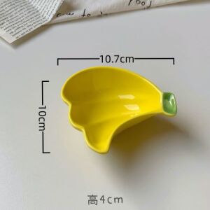 Vegetable Series Banana Ceramic Condiment Bowl Small