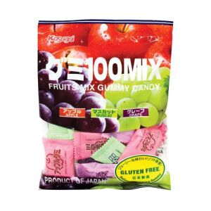 Kasugai Fruits Mix Gummy Candy 102g