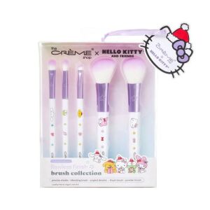 THE CREME SHOP Hello Kitty&Friends Holiday Dreamy Makeup Brushes 5pcs