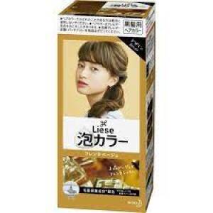 KAO Japan Liese Prettia Bubble Hair Kit French Beige