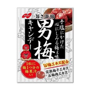 NOBEL Otoko Ume Plum Candy 80g