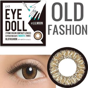 LIL MOON Monthly Contact Lens (Old Fashion) (1 Lens) -1.75