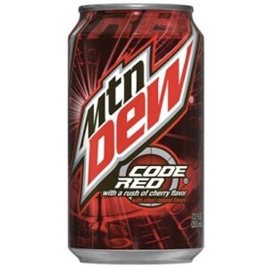 Mountain Dew Code Red 355ml