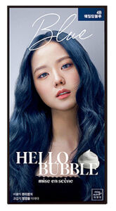 MISE EN SCENE Hello Boble Hair Foam Color 4B Blue