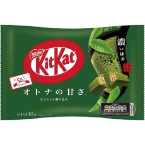 Nestle KitKat Double Matcha Chocolate Wafer Bar 10 Pcs