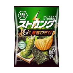 KOIKEYA Potato Chips Strong Seaweed Wasabi Flavor 53g