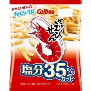 CALBEE Kappa Episen Shrimp Sticks -35% Salt 68g