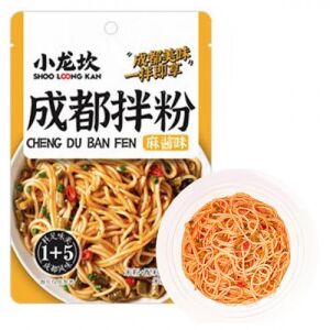 XIAOLONGKAN Instant Rice Noodle Sesame Paste Flavor 186g