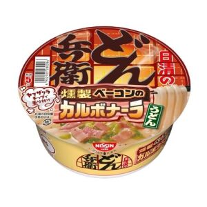 NISSIN Donbei Udon Smoked Bacon Flavor 81g