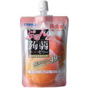 ORIHIRO Konjac Jelly Drink Peach Flavor 130g