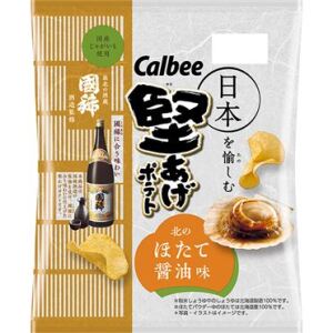 CALBEE Kataage Potato Scallop Soy Sauce Flavor 60g