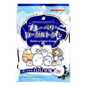 HAYAKAWA Sumikko Gurashi Gummy Blueberry Yogurt 40g