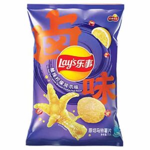 Lays - Hot & Sour Lemon Braised Chicken Feet  70g